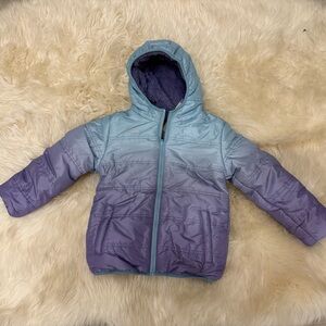 Eddie Bauer girls reversible jacket